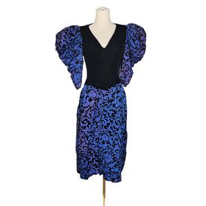 VINTAGE 80'S Joe Brand Texas Fair Condition Fading Dress XS SM